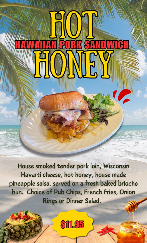 Hot Honey Hawaiian Pork Sliders