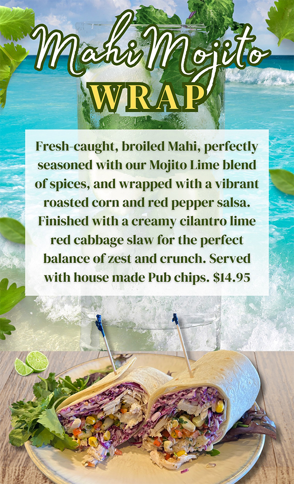 Mahi Mojito Wrap